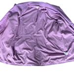 Open Edit  Linen Blend Blazer‎ Sz 1X Lavender Dopamine Dressing Pastel Oversize Photo 8