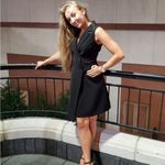 White House | Black Market Black house white market women’s black sleeveless dress / blazer style small /4 Photo 2