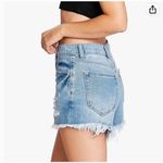 Nature Denim ‎ Jeans Women's size Small High Rise Distressed Frayed Hem Shorts Photo 1