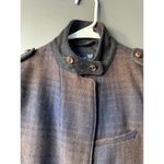 American Eagle  Outfitter XS Plaid Wool Military Style Jacket Photo 1