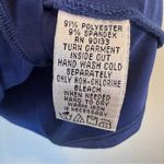 Bob Mackie  Blue Tank Top Womens M Sleeveless Blouse Layering Closet Staple Photo 6