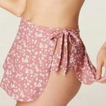 ANDIE The Sarong Bottom Ditsy Floral Rose Swimwear Bathing Suit Size S New Photo 0