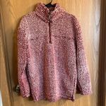 Boxercraft  Pink Sherpa Women’s Fleece 1/4 Zip Jacket‎ Medium Photo 3