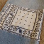 Hollister Size 3R Patchwork Jean Pants Distressed Waist 26 Length 27 Paisley Photo 10