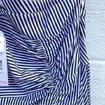 Parker  Striped One Shoulder Ruched Mini Dress New Photo 5