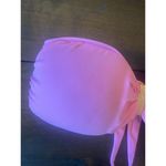 Dunnas Womens pink bandeau bikini strapless‎ top size medium Francesca Magnani Photo 2