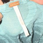 Free People  Sand Dunes Tank Top Green Asymmetrical Textured size XS Photo 4