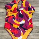 Adore Me  Multicolored One Piece Swimsuit Bathing Suit Women’s XL Photo 0