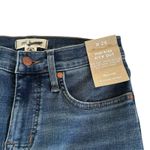 Madewell  Mid-Rise Kick Out Jeans Ankle Length Women’s Size 26 Stretch Denim NWT Photo 2