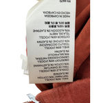 Anthropologie  The Nomad Cargo Pants Rust Orange Drawstring Waist Cropped L NWT Photo 8