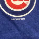 2016 Chicago‎ Cubs Shirt Women's XL Navy Blue Logo MLB Baseball Ladies Photo 2