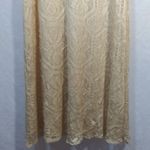 Dawn Joy Fashions Vintage Cream Crochet Lace Sleeveless Maxi Dress Size M Size M Photo 3