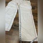 Bershka  Women's Cream Straight Leg Jeans Photo 5