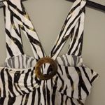 Rue 21 XL O-Ring Animal Print Stretch Tunic Tank Top Photo 5