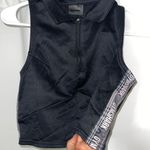 Gymshark Revival Zip Up Crop Top in Black XS Photo 6