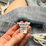 Athleta  Chambray Blue Cabo Linen Wide Leg Pants Womens Size 4 Photo 10