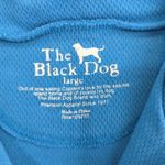 The Black Dog Quarter Zip Pullover Shirt Women's Size Large Blue Sailing Photo 6