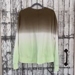 All In Motion  green ombré crewneck active sweatshirt Photo 4