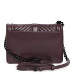 Rebecca Minkoff Small Love Leather Quilted Crossbody Bag, Burgundy, NWT Photo 15
