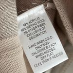 Loft • Beige Tan Gemstone Jewelled Merino Wool Cardigan Photo 18