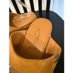 Joie genuine tan suede wedge espadrille sandals size 9.5 Photo 7