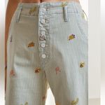 Pilcro  Anthropologie Slouchy Chino Pants 29 blue multi Photo 2