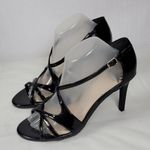 Fergalicious Patent Leather Black Strappy Heel Sandals By  Fergie Maya Size 9M Photo 10