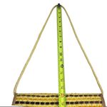 Vintage Mister Ernest Italian Woven Raffia Straw Clutch Brown Photo 11