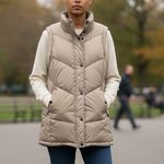 Weatherproof  Puffer Beige Puffer Vest(Size Medium) Photo 2