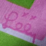 Lilly Pulitzer Pink and Green Scarf Photo 1