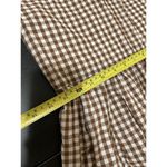 rightful owner dress brown gingham dress XS TP Coquette Cottagecore Photo 12