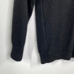 Diana Marco Black Silk Blend Embellished Crewneck Sweater Women's Size 38 Large Photo 1