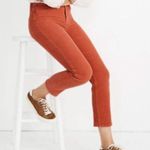 Madewell Corduroy Classic Straight Leg Jean Pants NEW Size 35 Photo 1