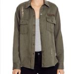 Rails  Loren military shirt in olive Photo 5
