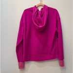 Old Navy  Fuchsia pink zip up sweatshirt kangaroo pocket size small Photo 3