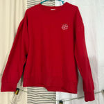 Red Cincy Baseball Sweatshirt Size L Photo 0