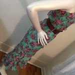 Rue 21 Chiffon over poly pleated ruffle hi lo dress Photo 4