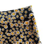 Free People Phoebe Mini Skirt Daisy Print Black Size 2 Y2K Photo 2