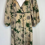 Anthropologie Moullinette Soeurs Dandy Daisy Silk Cotton Mini Dress Size 2 Photo 0