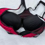 Victoria's Secret  VSX Sport Bra Front Zip Padded Geo Print Activewear 34D‎ Photo 4