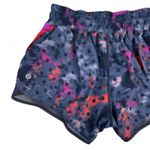Lululemon  Super Squad Shorts Purple Pink Print Running Active Athletic Size 4 Photo 2