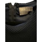 ASOS ‎ Women's Navy Textured Knit Pencil Dress Short Sleeve Sheath Style size 6 Photo 2