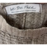 Free People Sweater Womens Small Magic Thermal Tee We The Free V Back Scoop Photo 6