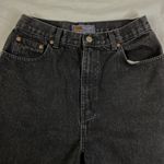 Route 66 Jeans Womens Black Relaxed Fit High Waist Denim Pants Casual *FLAW* GUC Photo 3