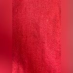 Ralph Lauren Lauren  L Linen Holly Red Button Down Shirt Photo 5