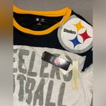 NFL  apparel women’s long sleeve pittsburg Steelers shirt size XL NWT Photo 1