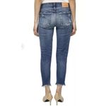 MOUSSY VINTAGE | Isko Comfort Ridgewood Cropped Skinny Jeans Blue Sz. 25 Photo 1