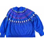 Time And Tru  Junior Christmas Ugly Sweeter  Fair Isle Long Sleeve  Size Xl 16-18 Photo 1