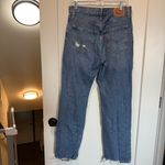 Levi's  Womens‎ '94 Baggy Jean Distressed Mid Rise Straight Leg Loose Fit 28x31 Photo 4