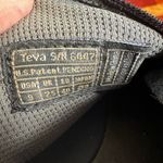 Teva  Black Suede Mules Clogs Zipper Size 9 Fall Y2K Comfort 6447 Fall Loungewear Photo 5